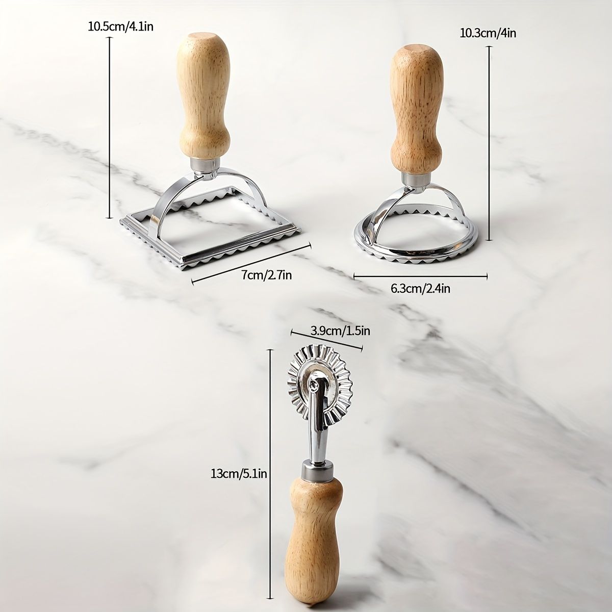 3pcs Set Of Dumpling Tools, Household Dumpling Mold, Kitchen Accessories