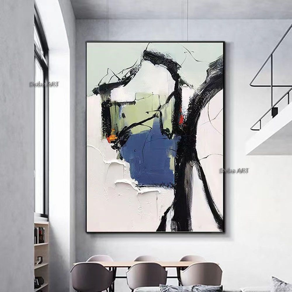 Handmade Abstract Oil Painting On Canvas Modern Oil Painting Hand Painted Large Wall Art Home Decor Living Room hallway bedroom luxurious decorative painting