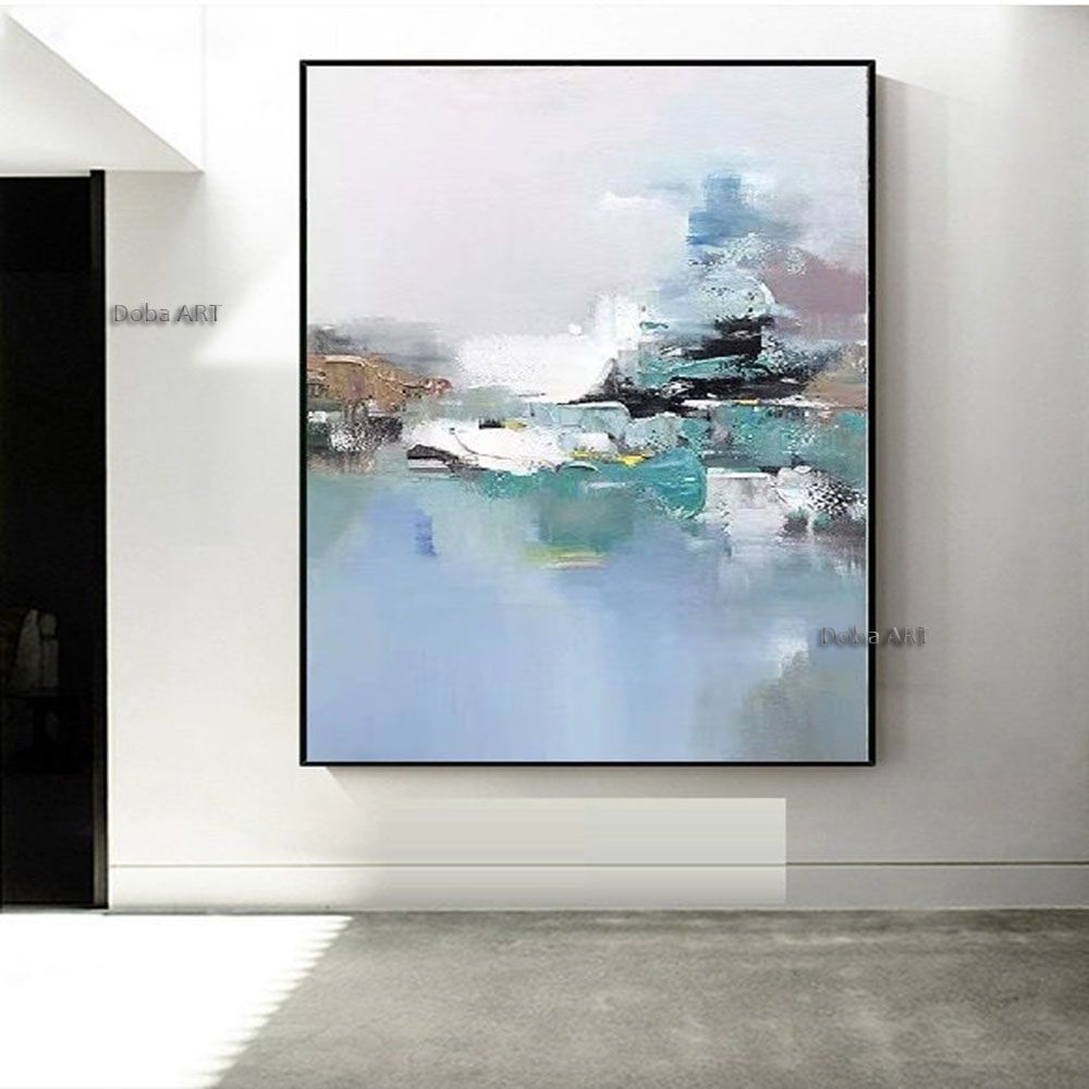 Handmade Abstract Oil Painting On Canvas Modern Oil Painting Hand Painted Large Wall Art Home Decor Living Room hallway bedroom luxurious decorative painting