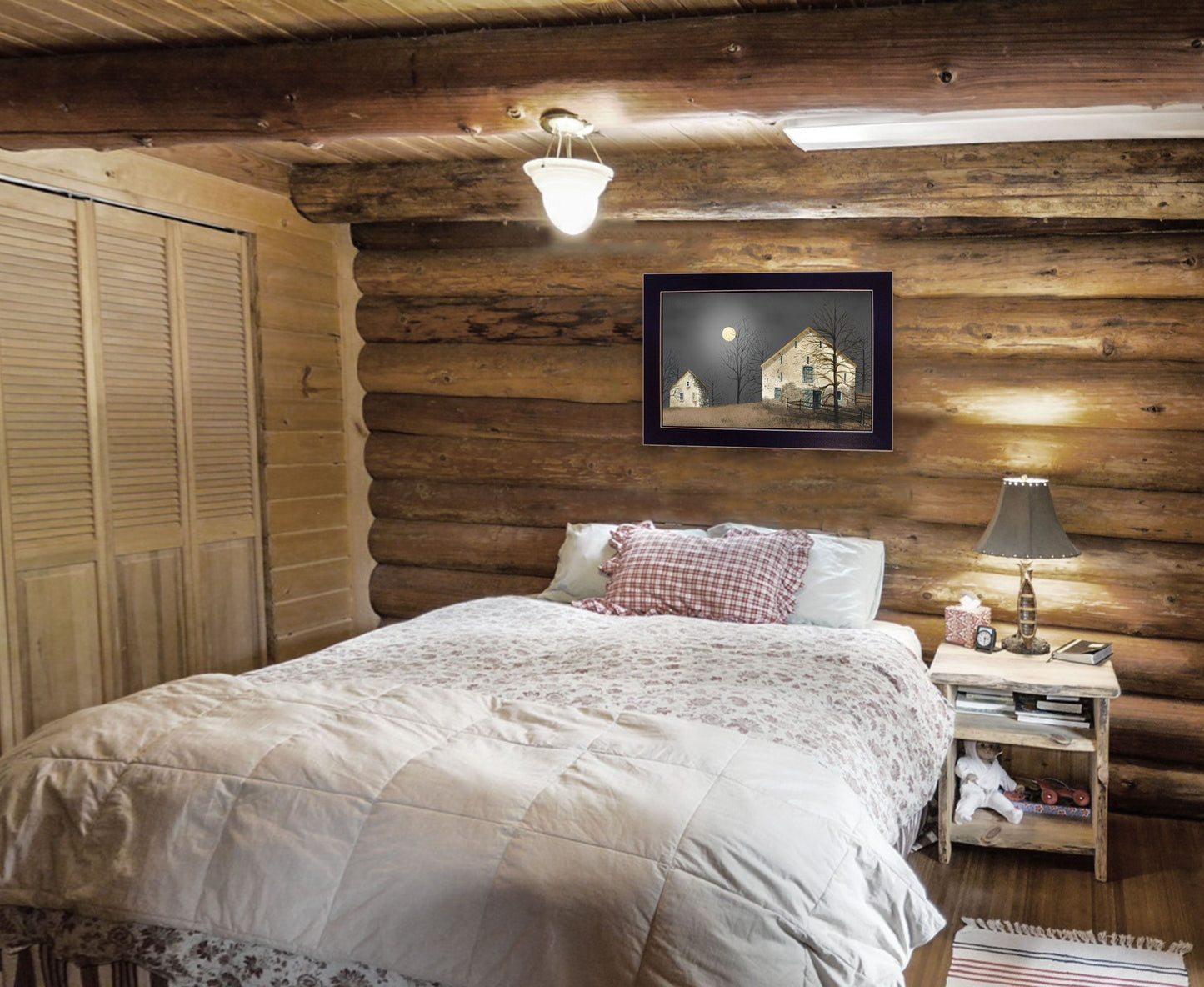 Trendy Decor 4U "Still of the Night" Framed Wall Art, Modern Home Decor Framed Print for Living Room, Bedroom & Farmhouse Wall Decoration by Billy Jacobs